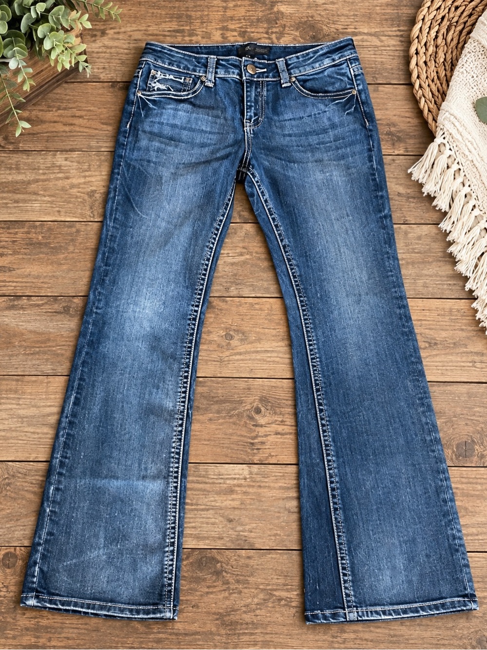 Love X Indigo Woman’s ’ Bootcut Jeans – Size 14 (706)